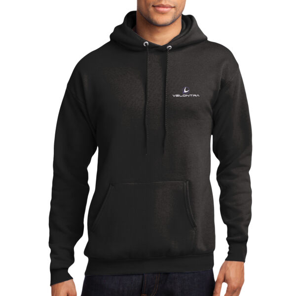 Velontra Embroidered - Core Fleece Pullover Hooded Sweatshirt Thumbnail